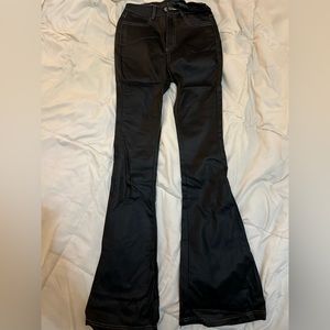 Faux Leather Pants - size 2